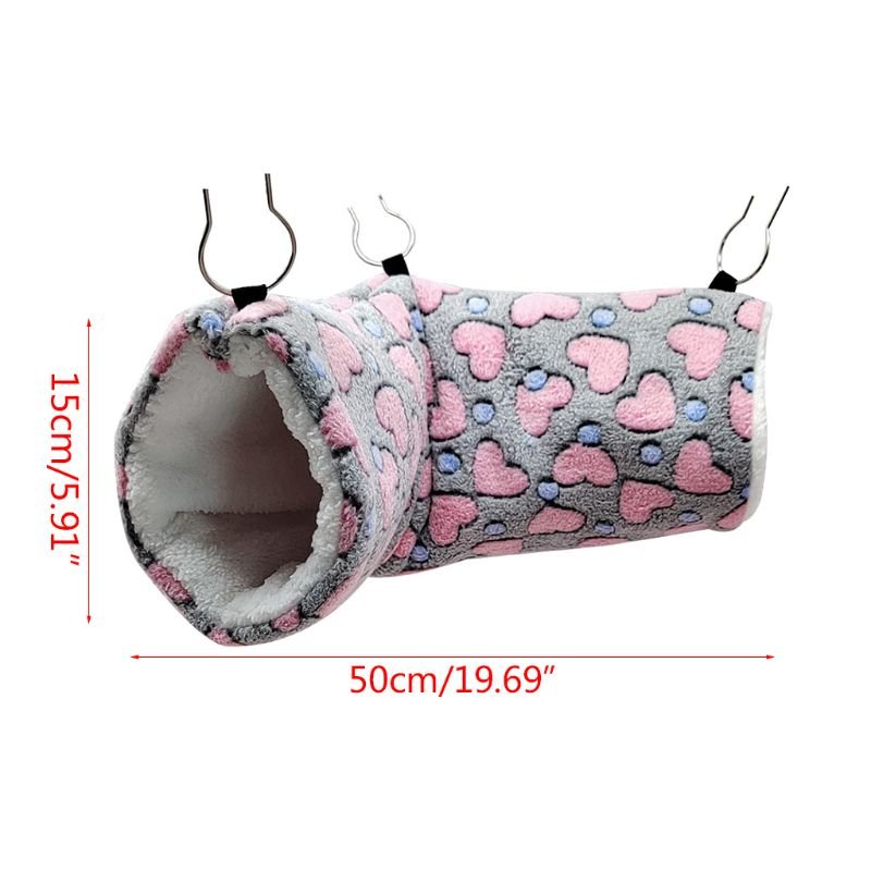 Hanging Plush Tunnel for Small Animals Hanging Plush Tunnel for Small Animals