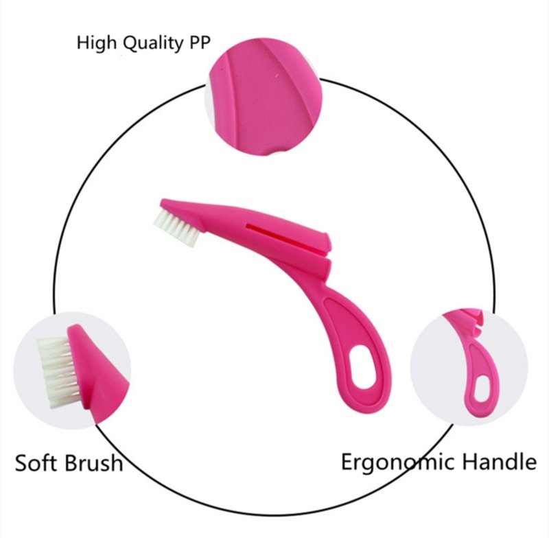 Ergonomic Design Finger Toothbrush for Pets Ergonomic Design Finger Toothbrush for Pets