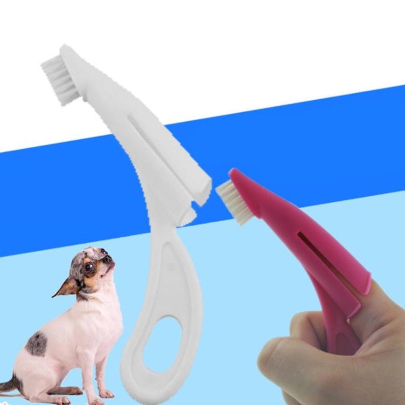 Ergonomic Design Finger Toothbrush for Pets Ergonomic Design Finger Toothbrush for Pets