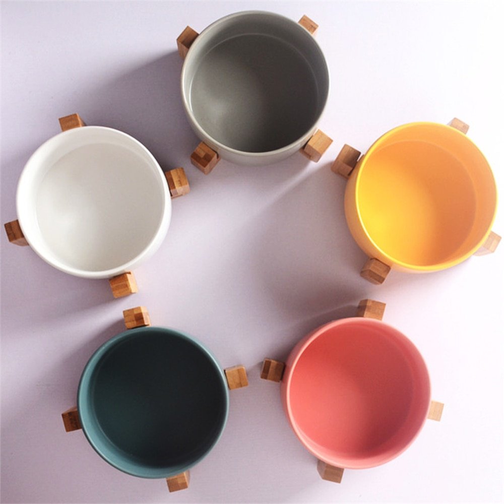 Ceramic Elevated Bowl for Pets Ceramic Elevated Bowl for Pets