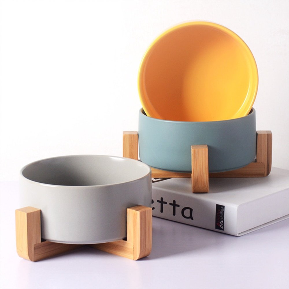 Ceramic Elevated Bowl for Pets Ceramic Elevated Bowl for Pets