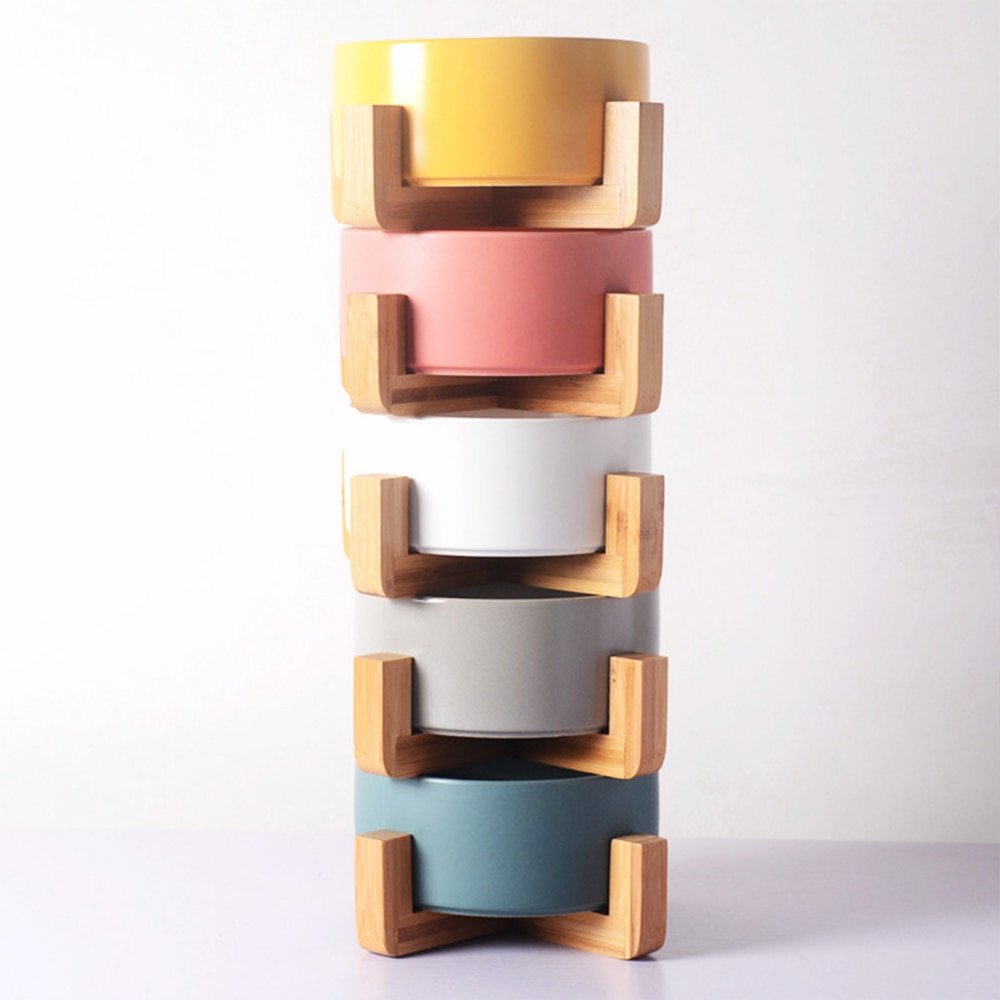 Ceramic Elevated Bowl for Pets Ceramic Elevated Bowl for Pets