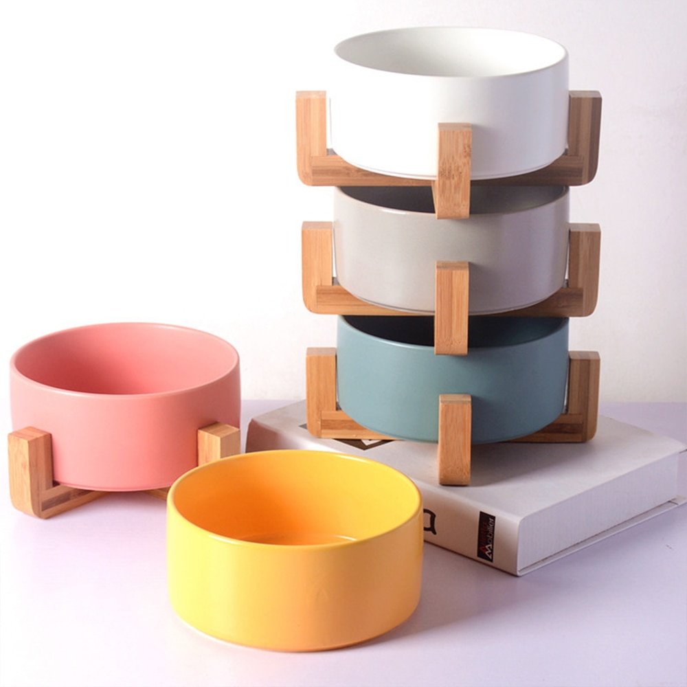 Ceramic Elevated Bowl for Pets Ceramic Elevated Bowl for Pets