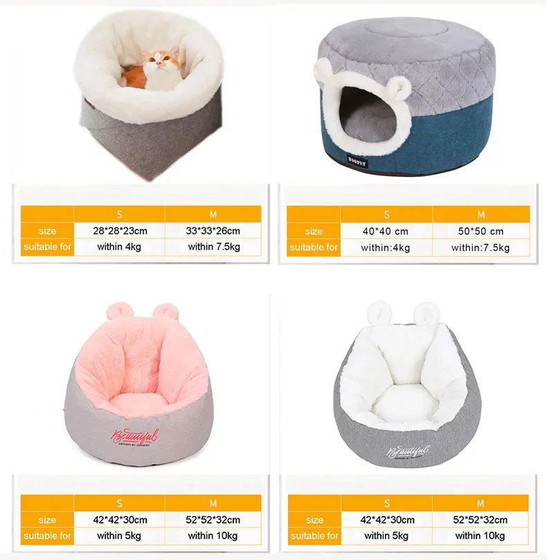 Soft Fleece Sleeping Bed