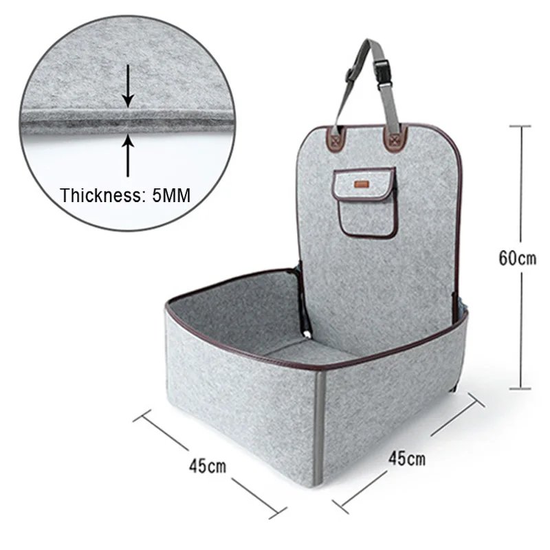 2 in 1 Dog Car Seat Cover and Carrier 2 in 1 Dog Car Seat Cover and Carrier
