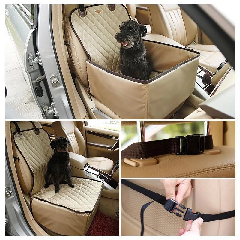 2 in 1 Dog Car Seat Cover and Carrier 2 in 1 Dog Car Seat Cover and Carrier