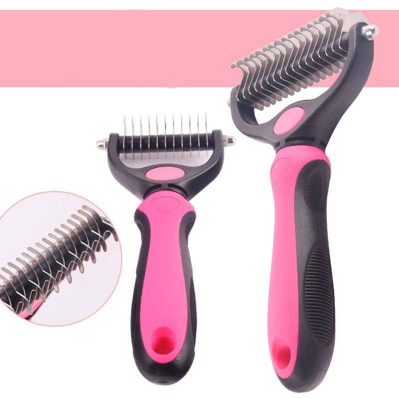 Pets Stainless Steel Double-Sided Comb Pets Stainless Steel Double-Sided Comb
