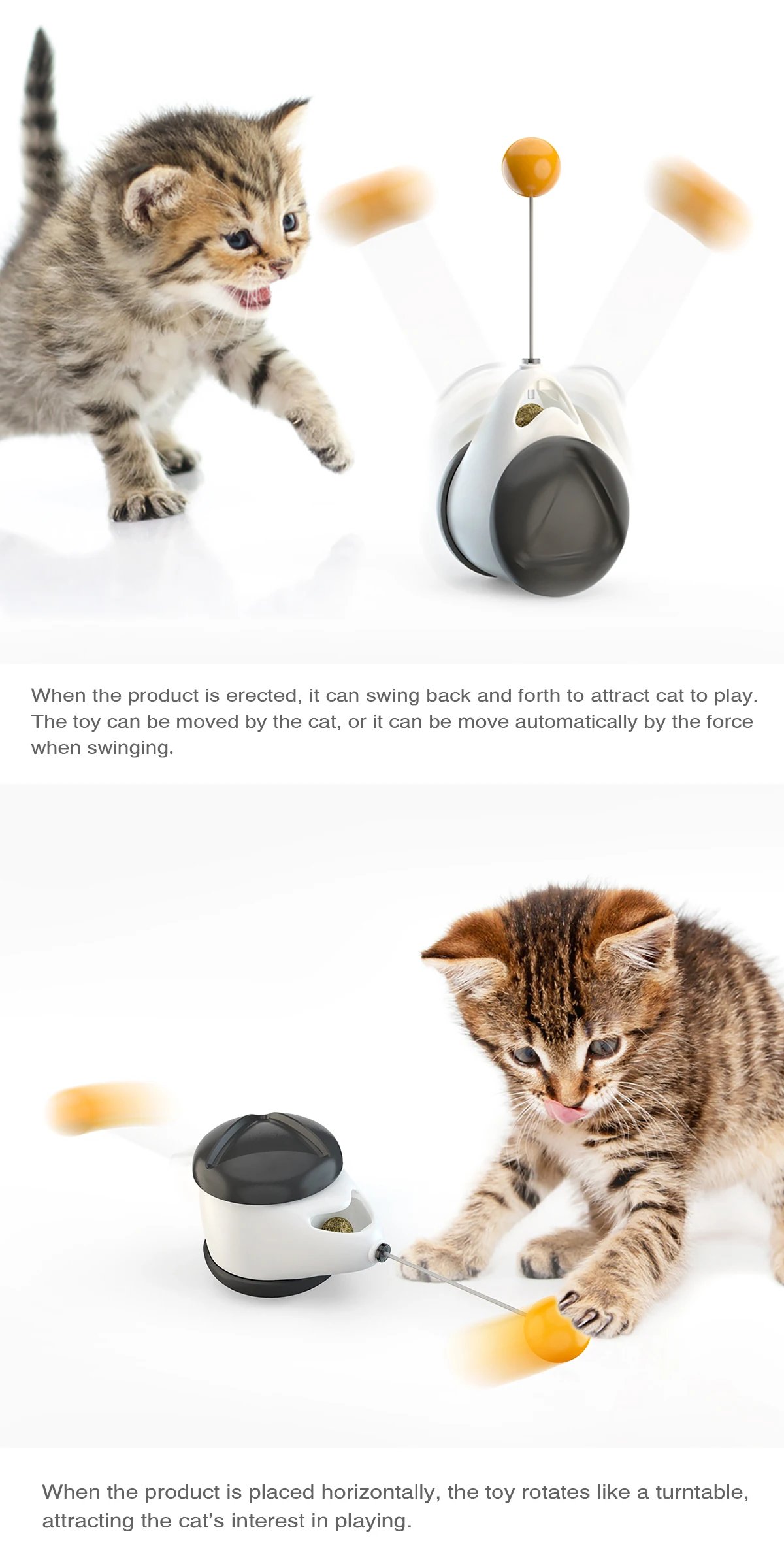 Tumbler Swing Toy for Cats Tumbler Swing Toy for Cats